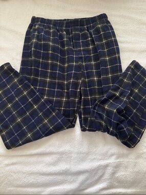 dip Navy and Black Plaid Men’s Pants